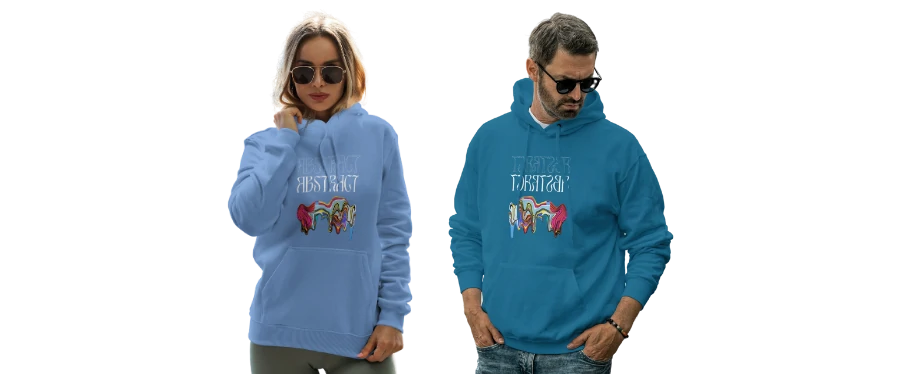 Blue New Collection Hoodie